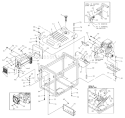 Part Location Diagram of MS3821 Briggs and Stratton Manual, Engine